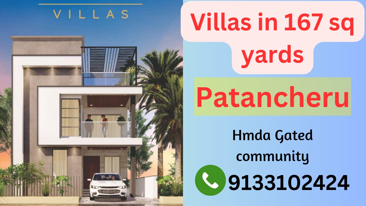 167 Sq Yards Villas For Sale Farm Land Estate