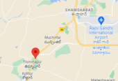 1 Acre 23 Gunthas Farm Land on Main Road Near Shamshabad