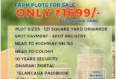 Farm Plot for Sale – Prime Golden Opportunity in Kodangal” Vikharabad