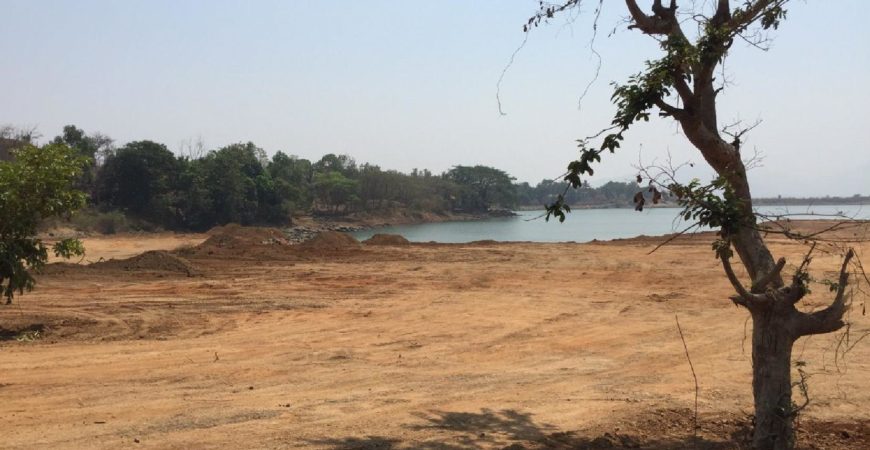 21.60 acre Lake facing Land (Dam back water touch)