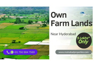 Open Plots Sale in Moinabad Chevella – 5 LACS ONLY