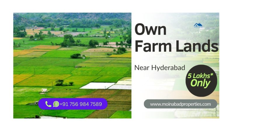 Open Plots Sale in Moinabad Chevella – 5 LACS ONLY