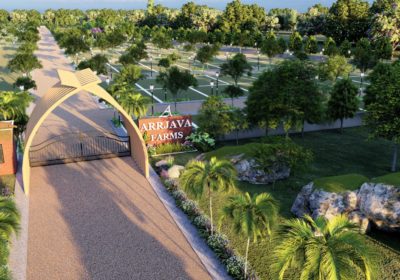 ARRJAVA FARMS 150 SQ.YARDS VILLA PLOT