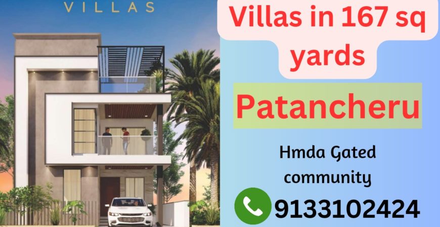 167 sq yards villas for sale