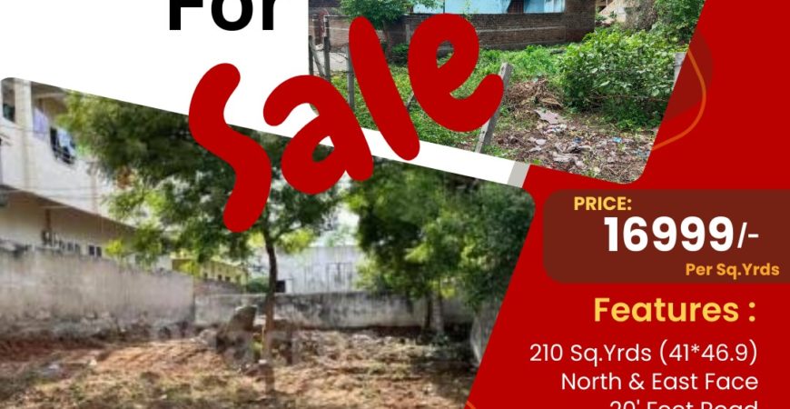 Open PLOT for Sale in CollegeRoad – MANCHERIAL