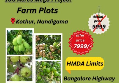 Gated community Farm Plots At Kothur