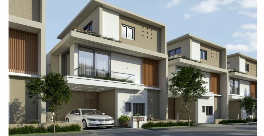 Luxury gated Community Villas in Wadakpally