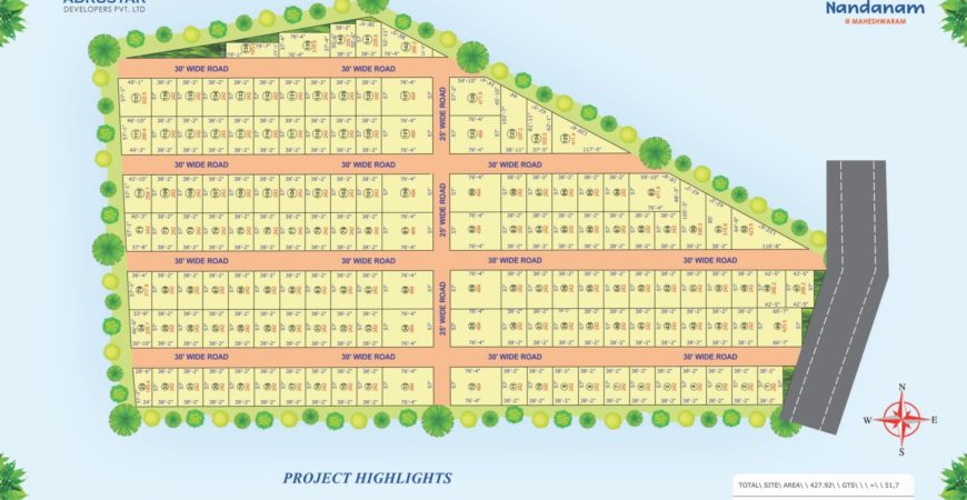 FARM LANDS & WEEKEND HOUSES AT SRISAILAM HIGHWAY