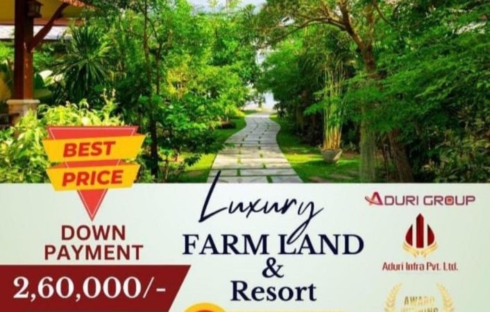 Farm land available at shadnagar With Nala