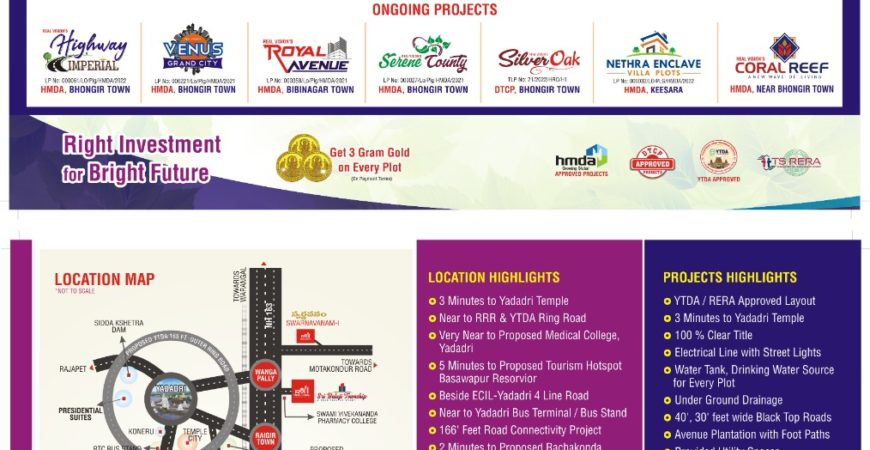 REAL VISION, Royal Avenue Project at Warangal