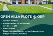 Villa Plots @ ORR, TCS ADIBATLA