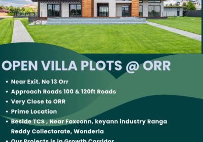 Villa Plots @ ORR, TCS ADIBATLA