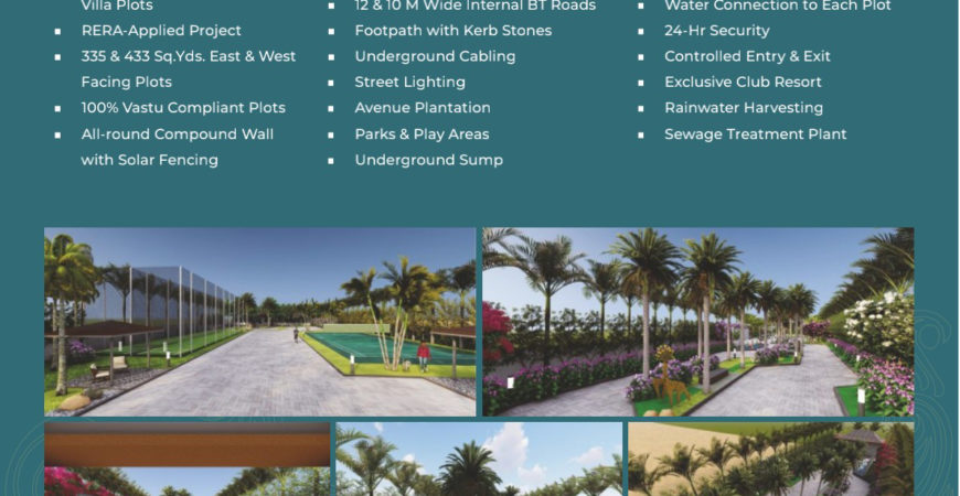 Villa Plots in Bapatla Bay Town Villas & Resorts