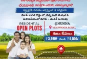 Open plot for sale in Nunna